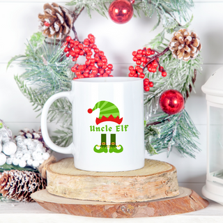 Personalised Elf Family Mugs