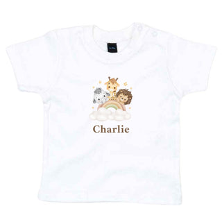 Personalised  Baby and Toddler Animal T- shirt