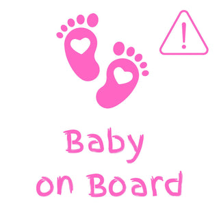 Baby on Board Car Sticker Decals