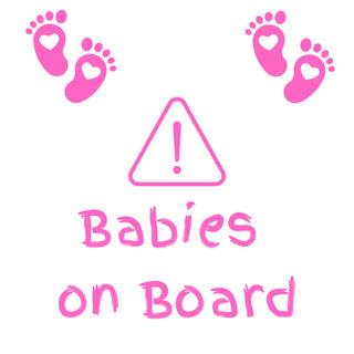 Baby on Board Car Sticker Decals