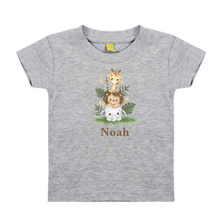 Personalised  Baby and Toddler Animal T- shirt