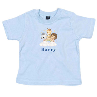 Personalised  Baby and Toddler Animal T- shirt