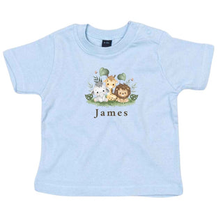 Personalised  Baby and Toddler Animal T- shirt