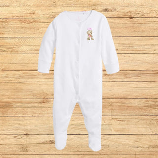 Personalised baby sleep suits