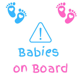 Baby on Board Car Sticker Decals