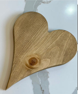 Personalised Wooden Heart