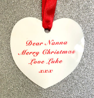 Personalised Christmas Photo Ornament