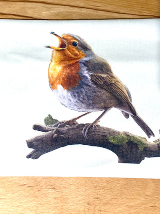 Robin tea towels