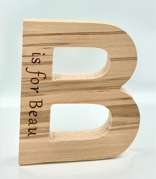 Wooden Baby's Letter