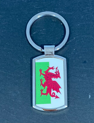 Welsh themed key rings