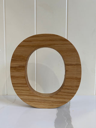 Personalised Oak Letters 5 inch