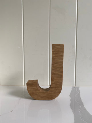 Personalised Oak Letters 5 inch